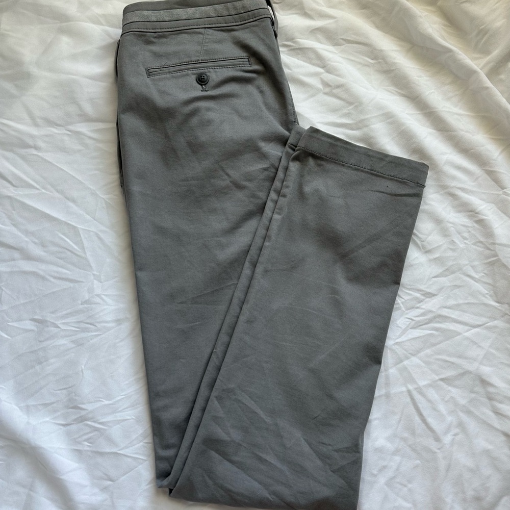 Men’s Express Grey Skinny Chino